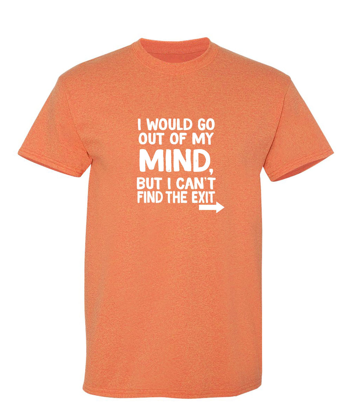 I would go out of my mind but I can't find the exit T-Shirt product image 1