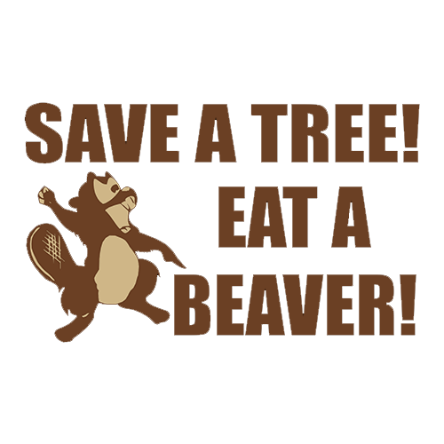 Save A Tree, Eat A Beaver T-Shirt product image 4