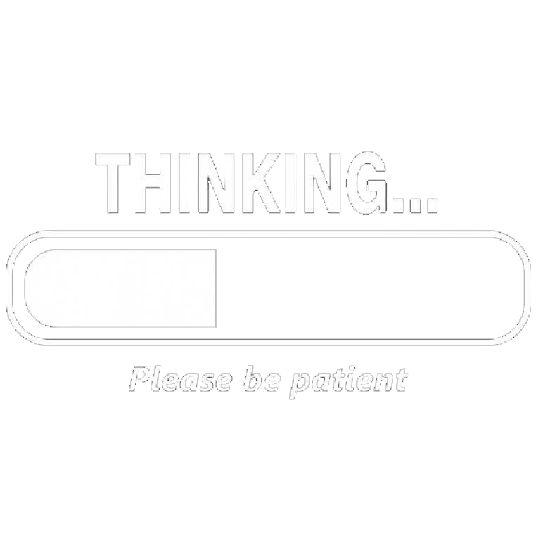 Thinking Please Be Patient T-Shirt product image 3
