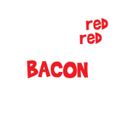 Roses Are Red. Bacon Is Poems Hard. T-Shirt product image 3