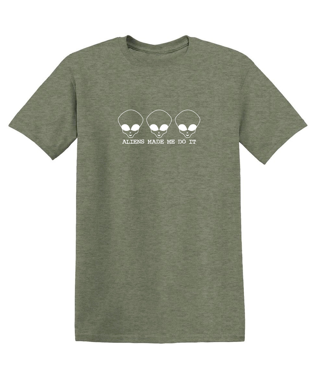 Aliens Made Me Do It T-Shirt product image 1