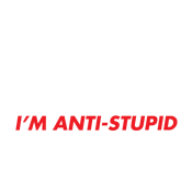 I'm not Anti-Social I'm Anti-Stupid T-Shirt product image 3