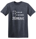 Technically The Glass Is Completely Full T-Shirt product image 1