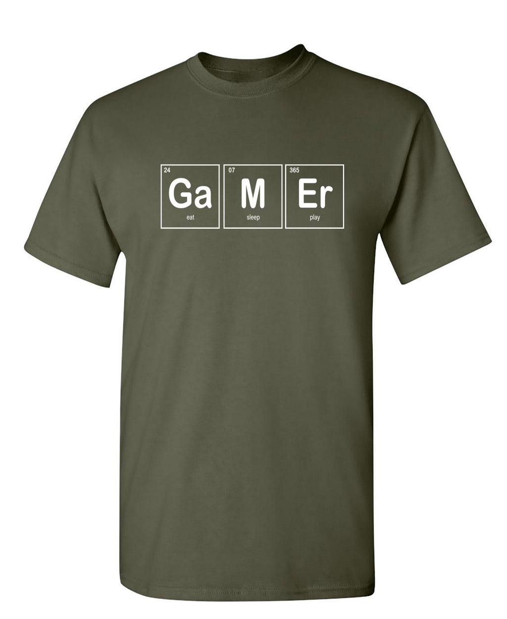 24 07 365 GAMER Eat Sleep Play T-Shirt product image 1