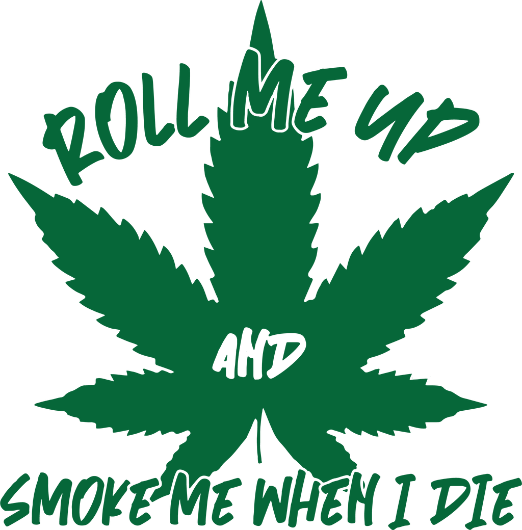 Roll Me Up And Smoke Me When I Die T-Shirt product image 2