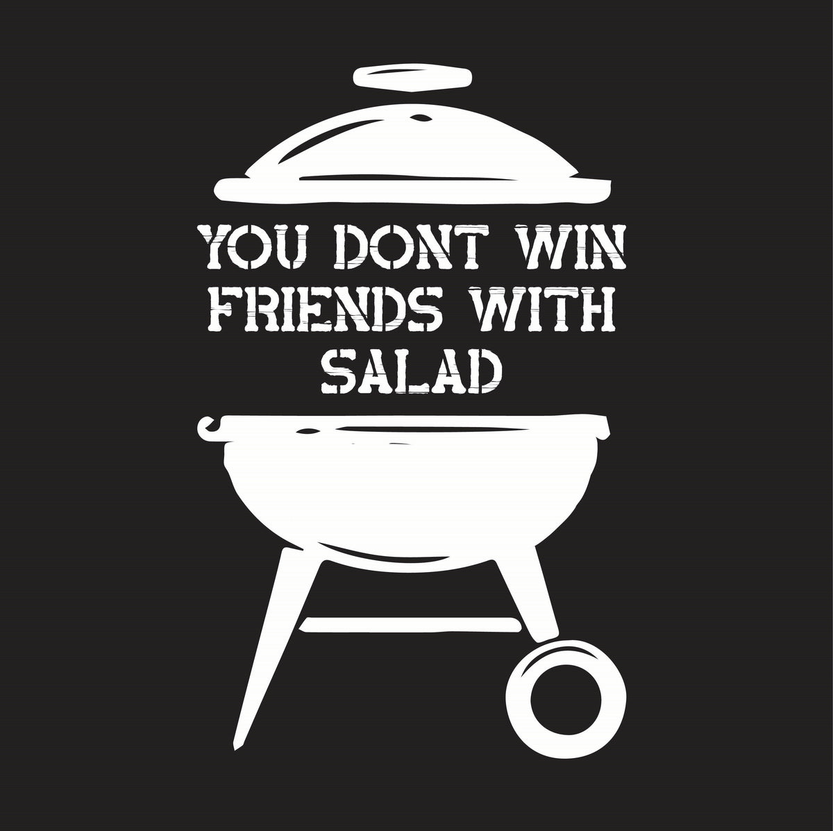 You Dont Win Friends With Salad T-Shirt product image 3
