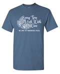 Every Time I Cook With Wine We End Up Ordering Pizza T-Shirt product image 1