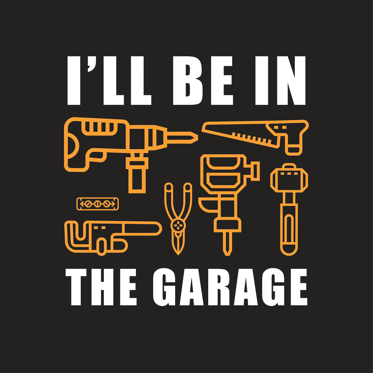 I'll Be In The Garage T-Shirt product image 2