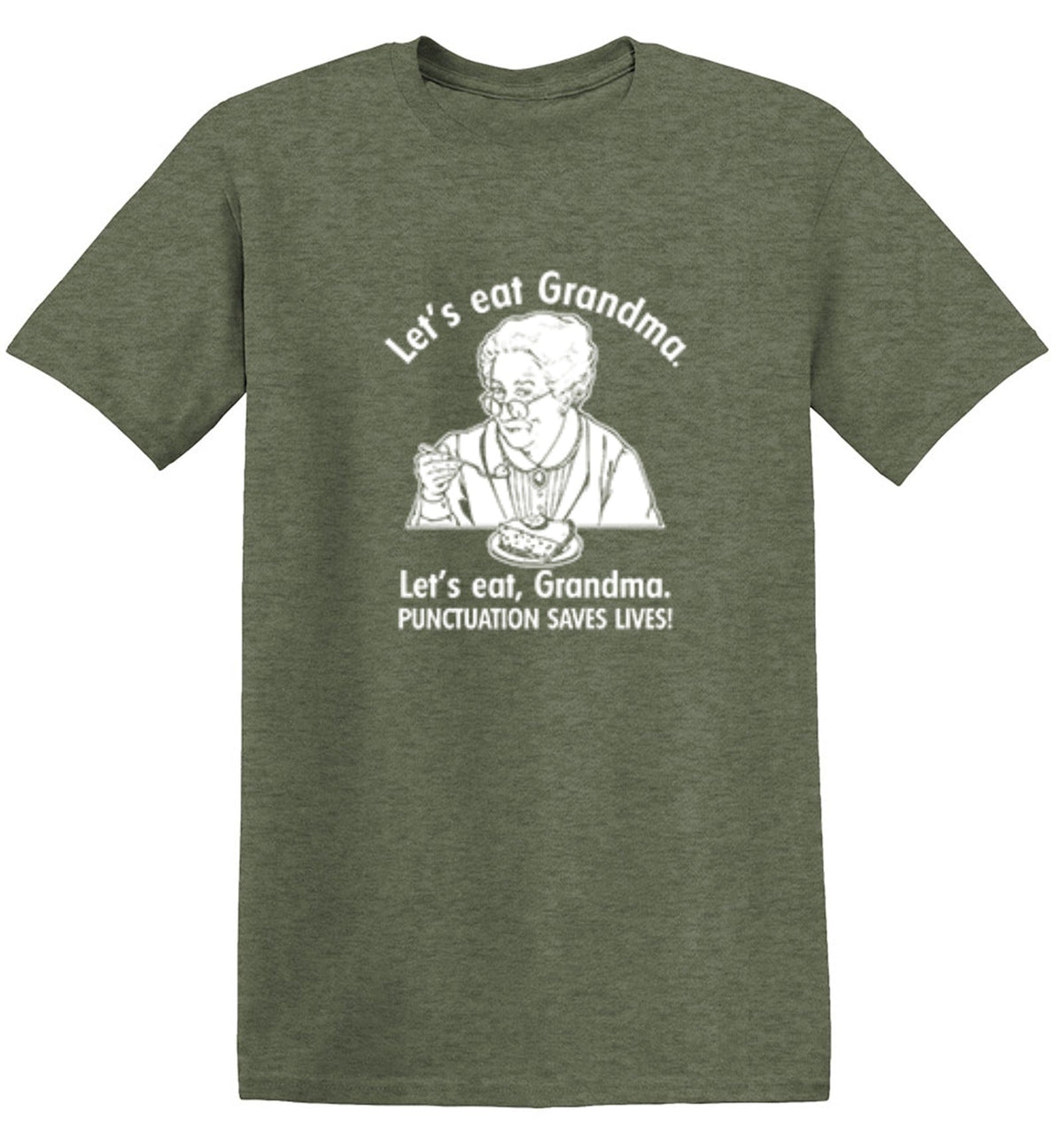 Eat Grandma Punctuation Saves Lives T-Shirt product image 1