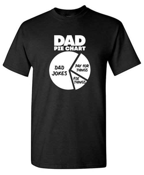 Dad Pie Chart, Jokes Funny Shirt product image 1