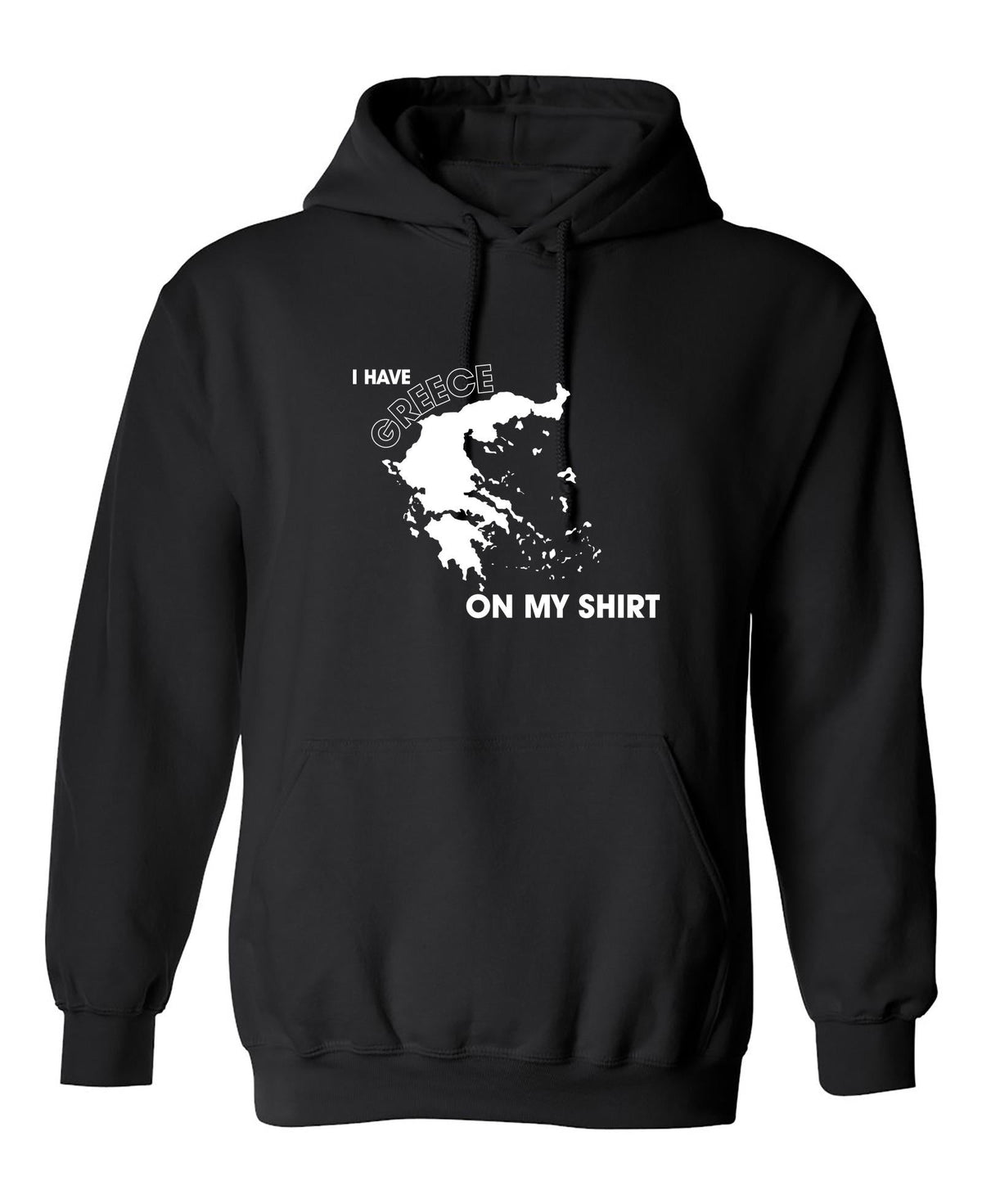 I Have Greece On My Hoodie T-Shirt product image 1