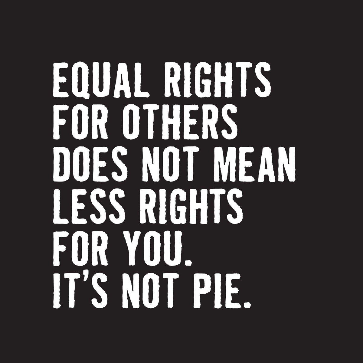 Equal Rights For Other Does Not Mean T-Shirt product image 3