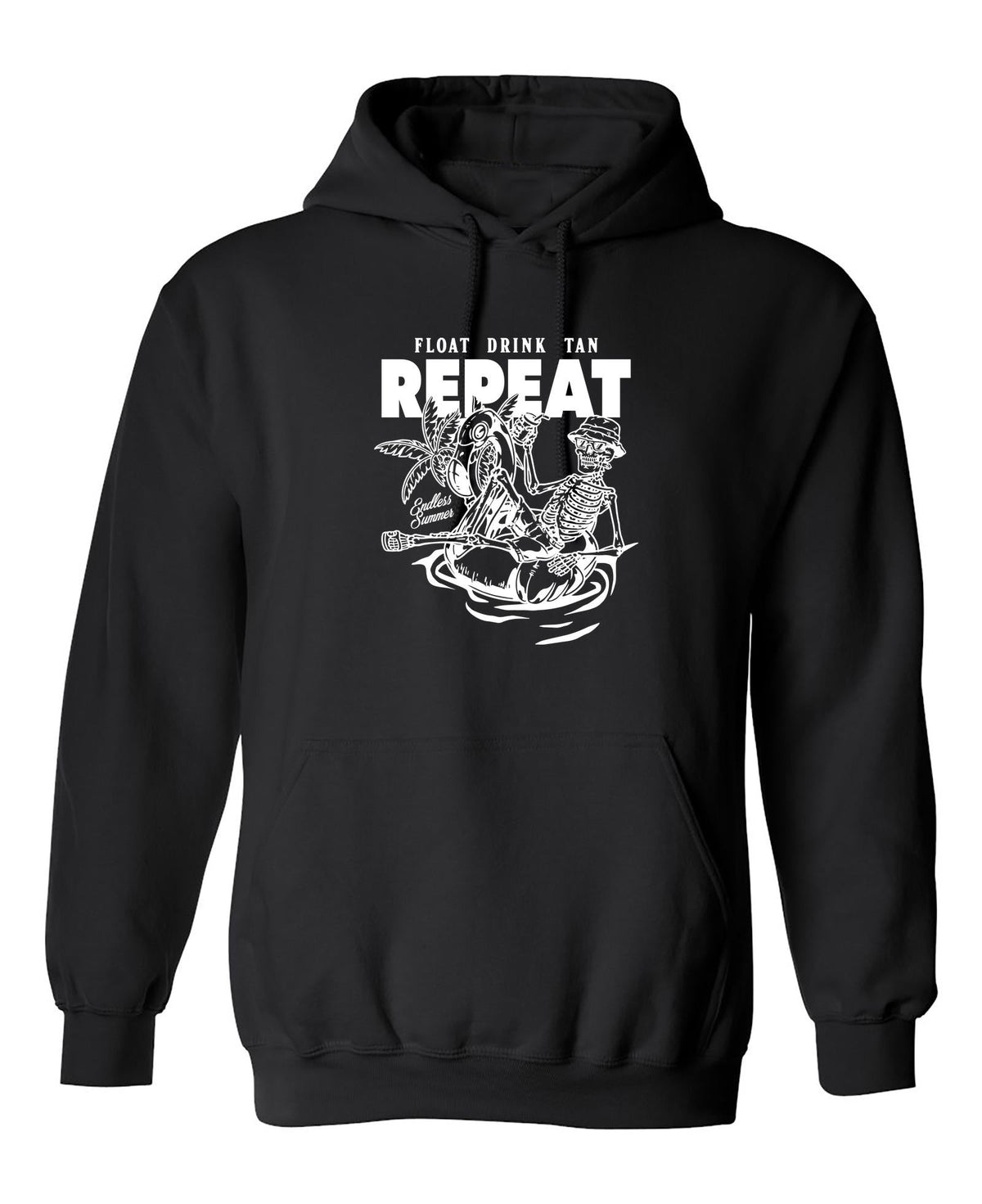 Float Drink Tan Repeat Hoodie T-Shirt product image 1