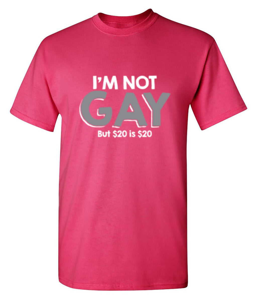 I'm Not Gay But $20 is $20 T-Shirt product image 1
