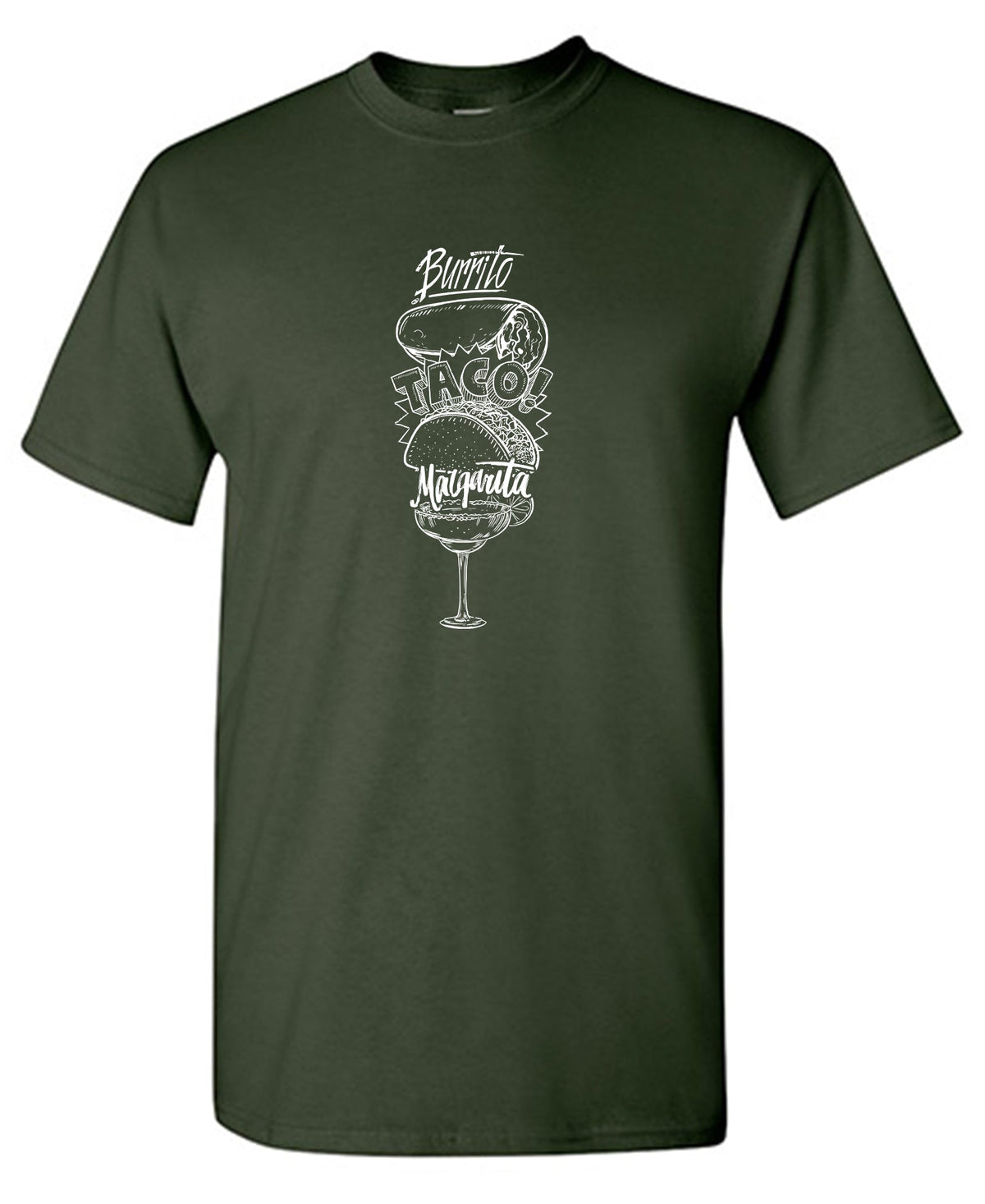 Burrito, Taco!, Margarita, Graphic Shirt product image 1