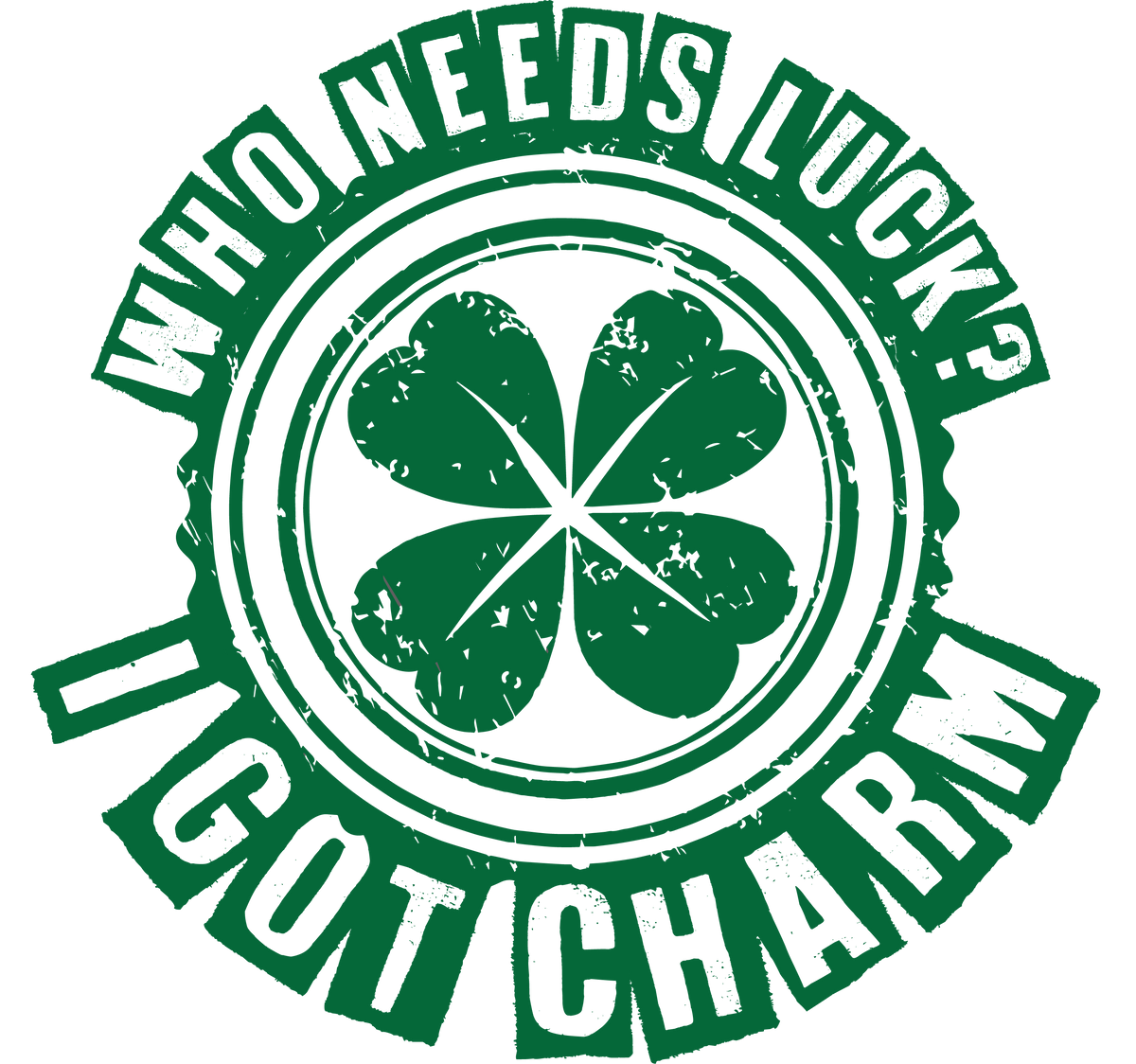 Who Needs Luck? I Got Charm T-Shirt product image 2