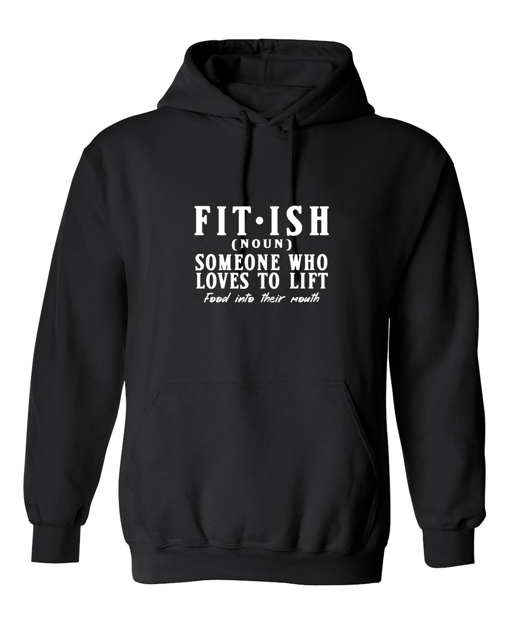Fit-Ish, Someone who Loves to Lift, food into their mouth product image 1