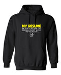 My Resume is Just a List of Things, I don't want to do product image 1