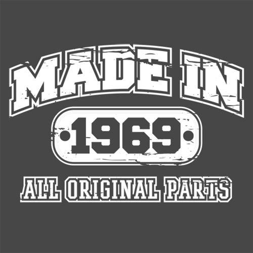 Made in 1969 All Original Parts T-Shirt product image 2