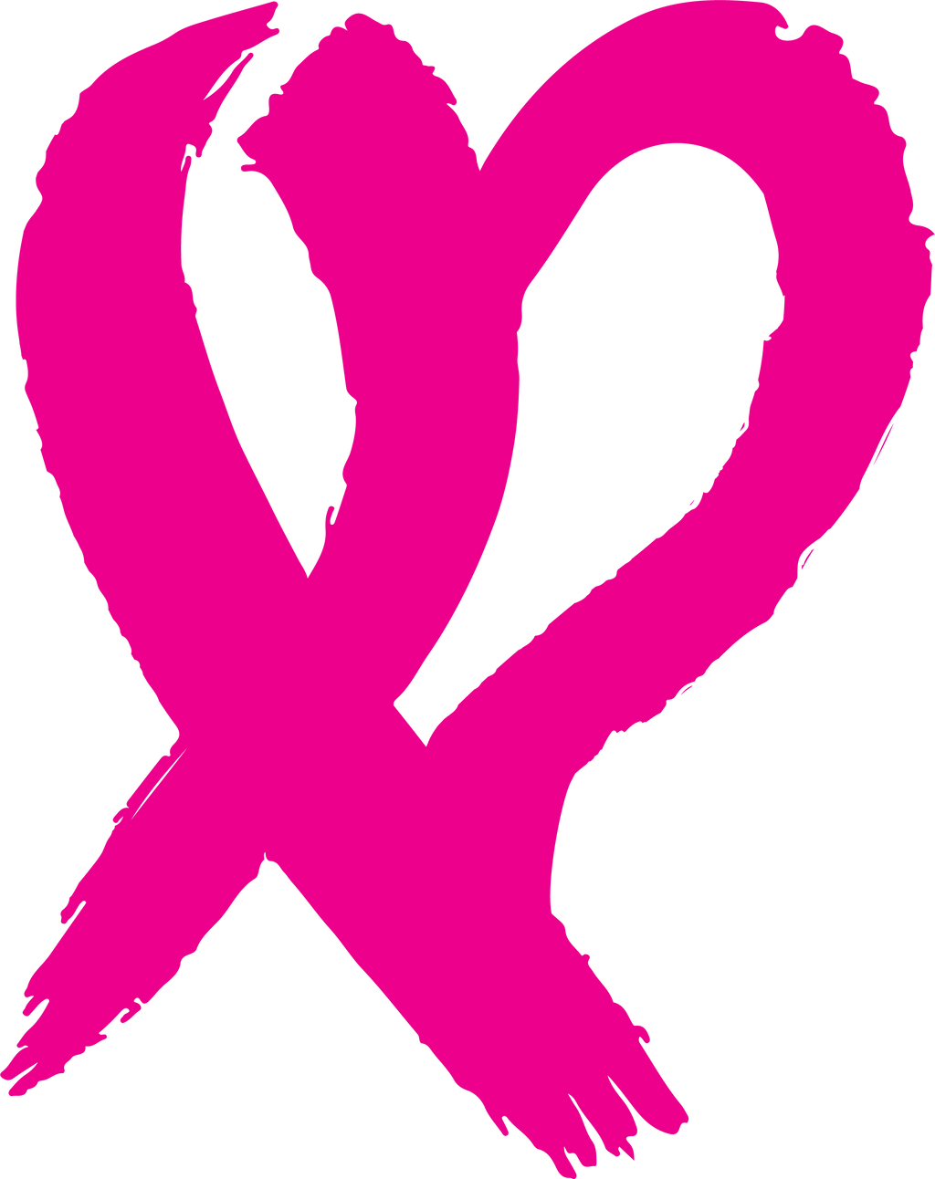Heart Ribbon T Shirt product image 3