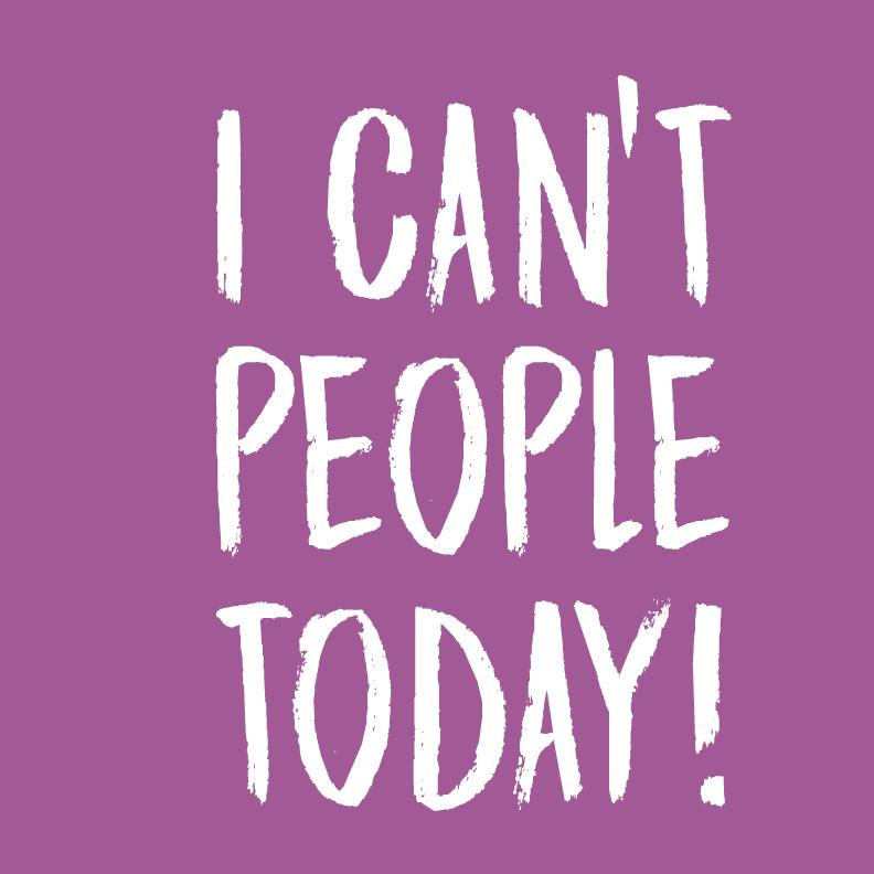 I Can't People Today, Graphic T Shirt product image 2