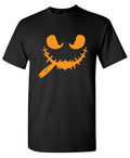 Pumpkin Having Cigar T Shirt product image 1