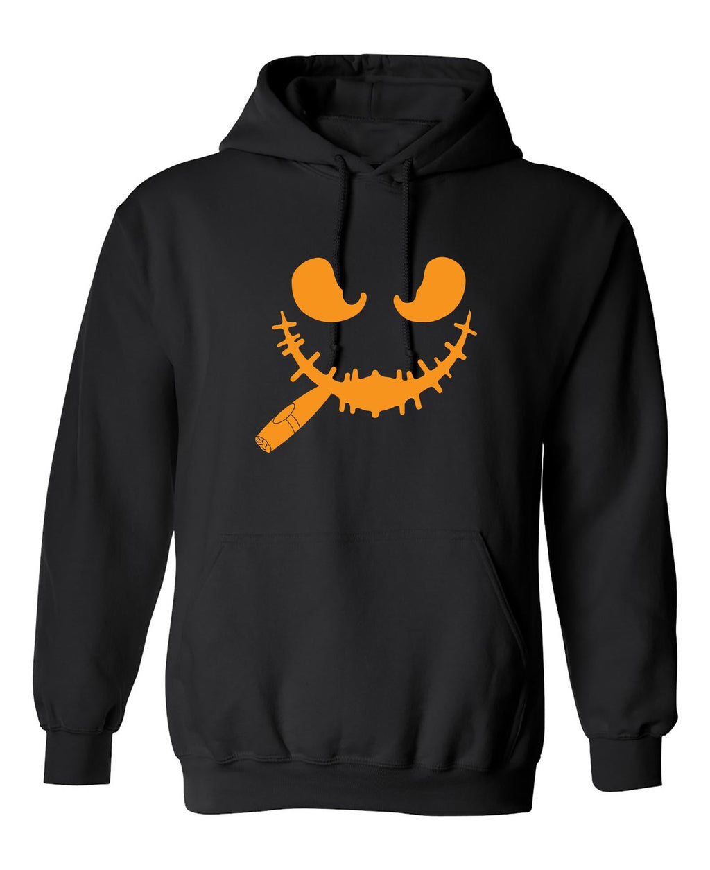 Pumpkin Having Cigar Hoodie T-Shirt product image 1