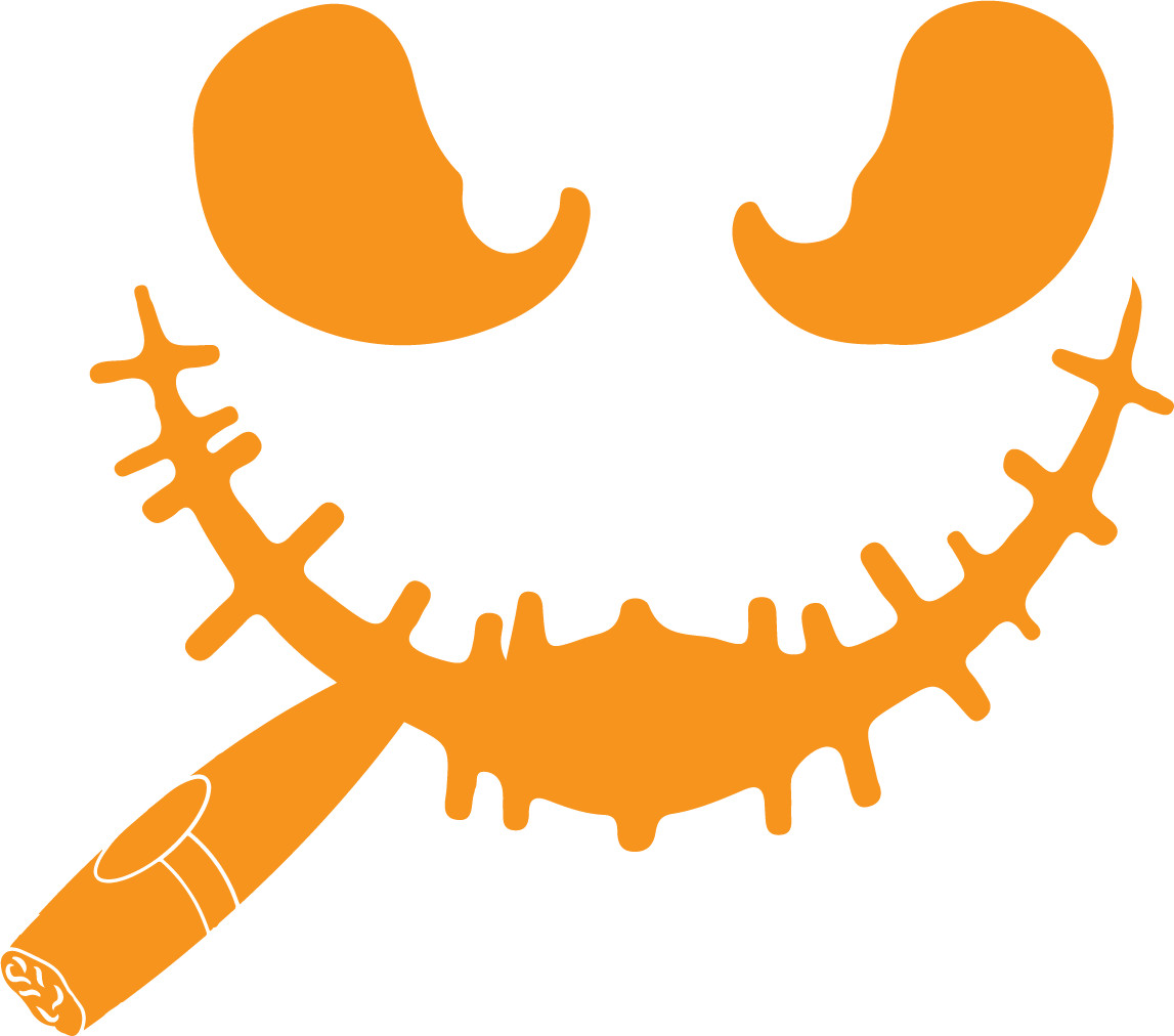 Pumpkin Having Cigar T Shirt product image 3