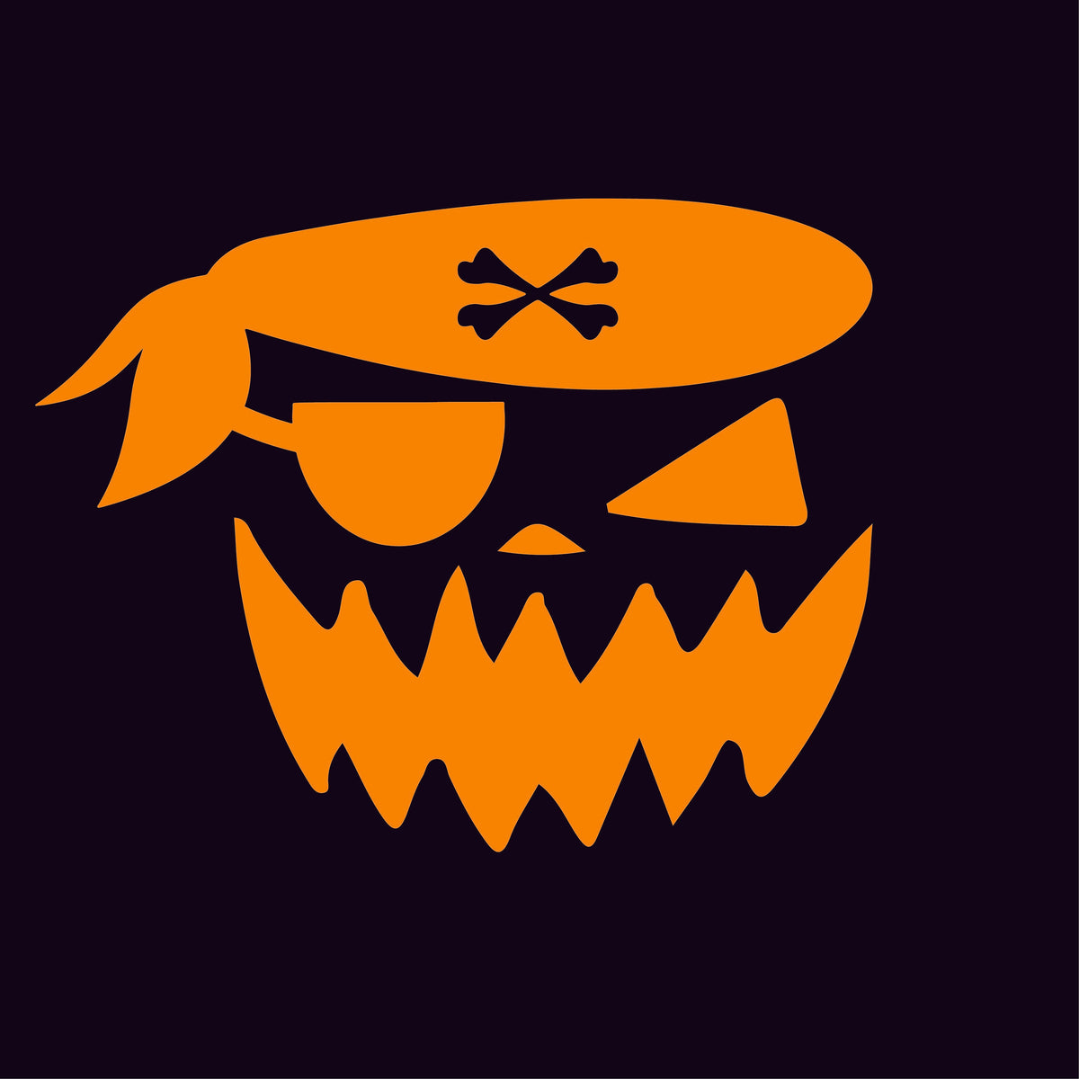 Pirate Pumpkin Tee product image 2
