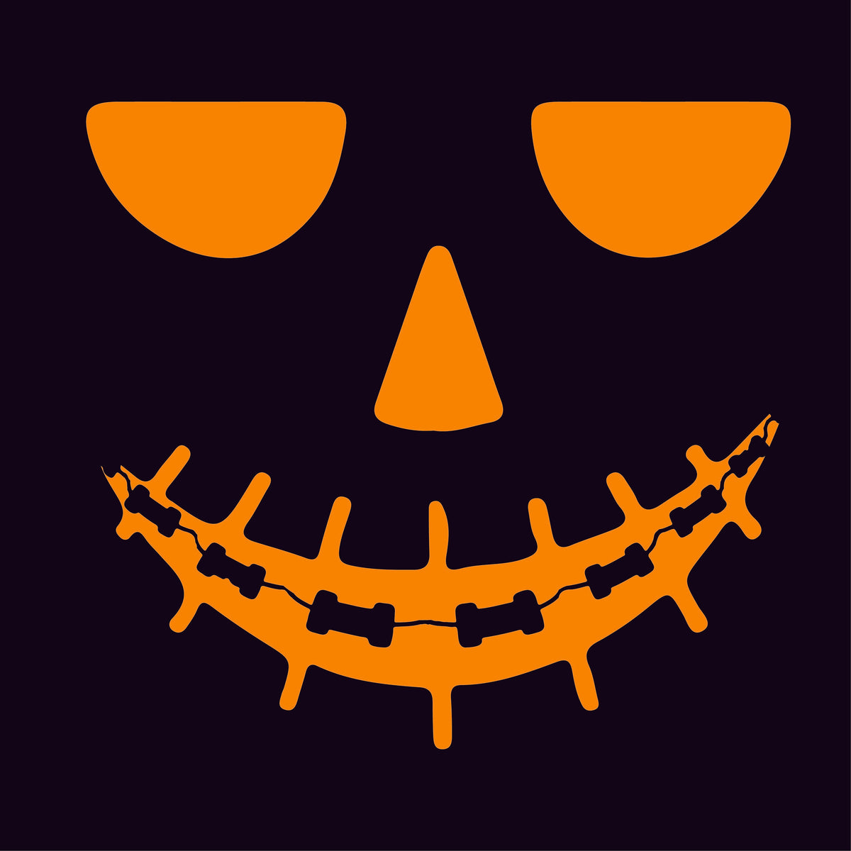 Pumpkin Braces Tee product image 2