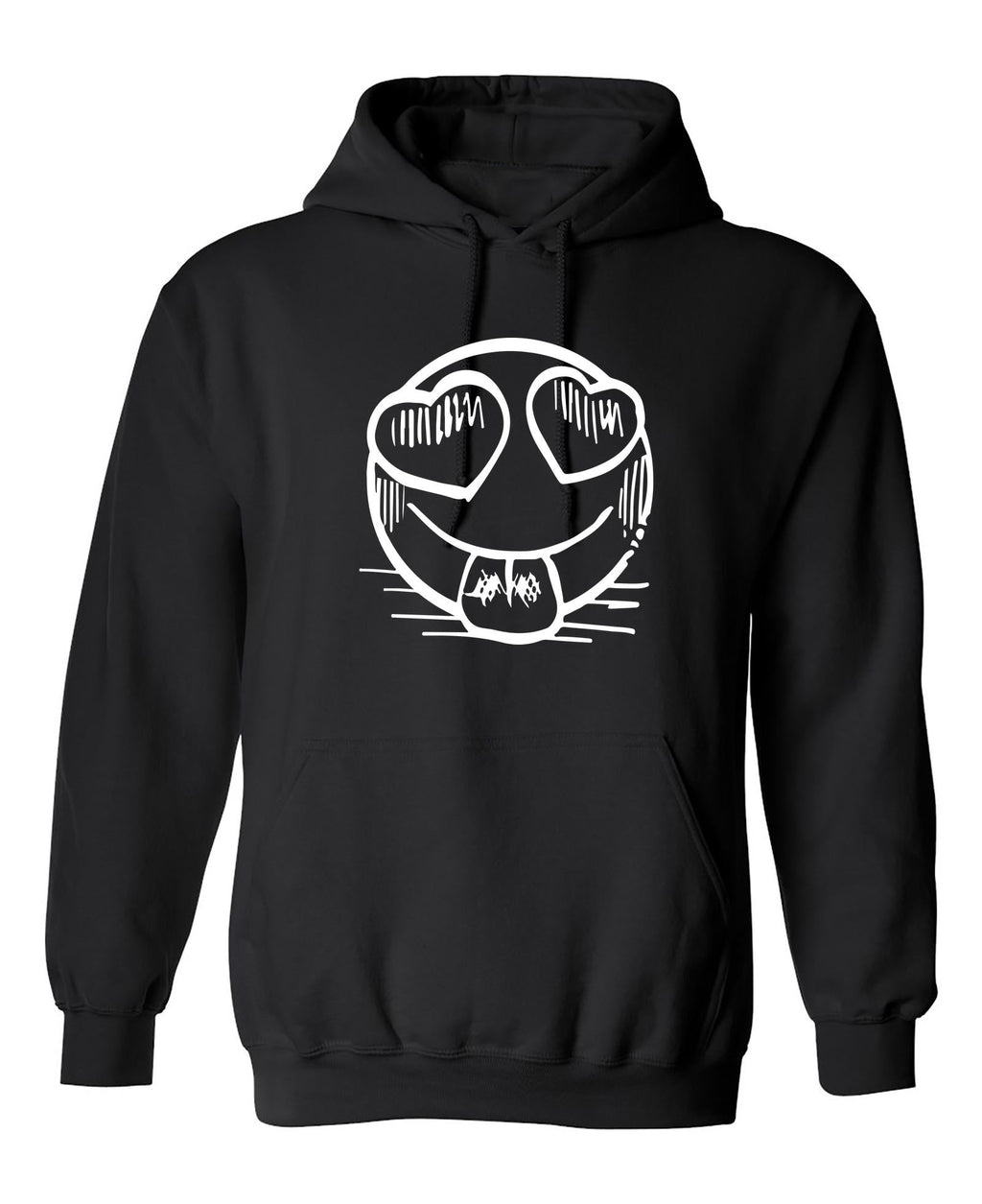 Smiley Heart Eyes Emoji Graphic T-Shirt product image 1