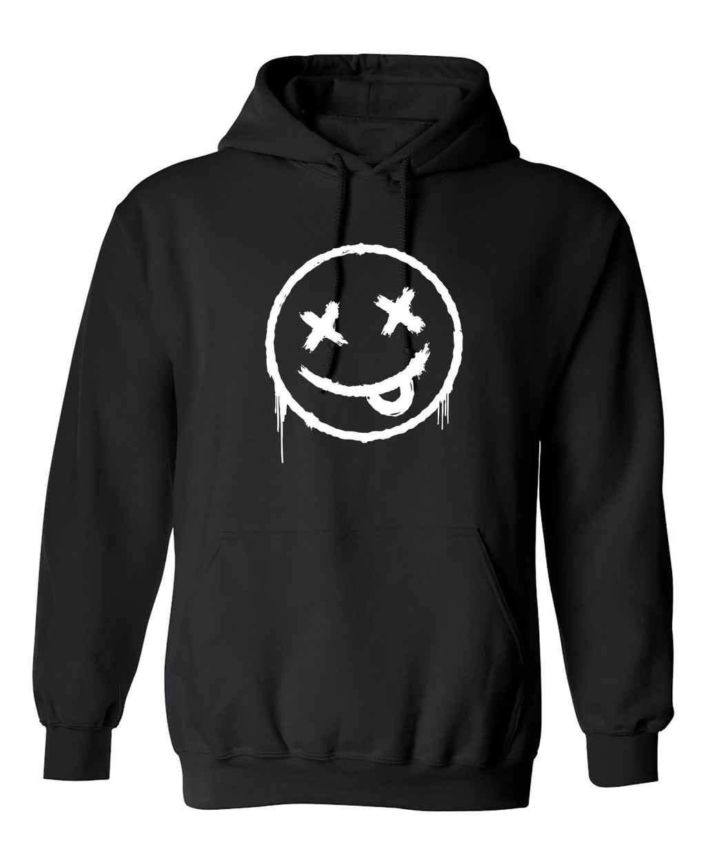 Smile X Eyes Emoji Graphic Hoodie T-Shirt product image 1