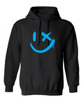Wink Smile Emoji Graphic Hoodie T-Shirt product image 1