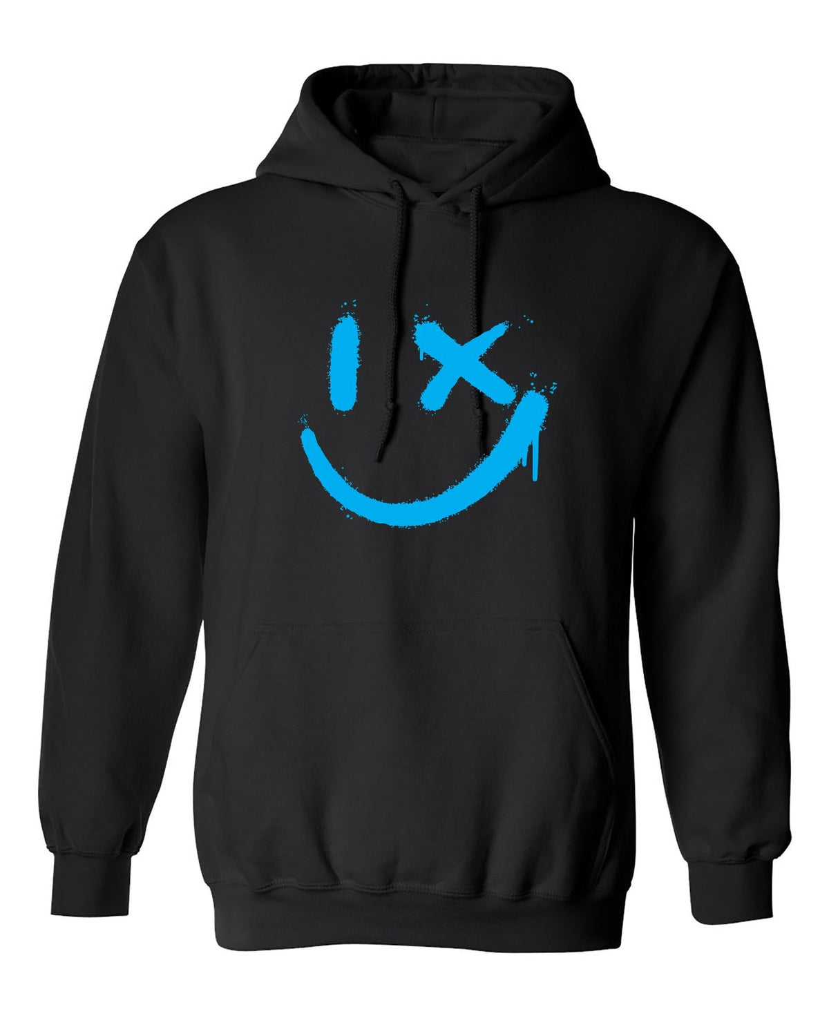 Wink Smile Emoji Graphic Hoodie T-Shirt product image 1