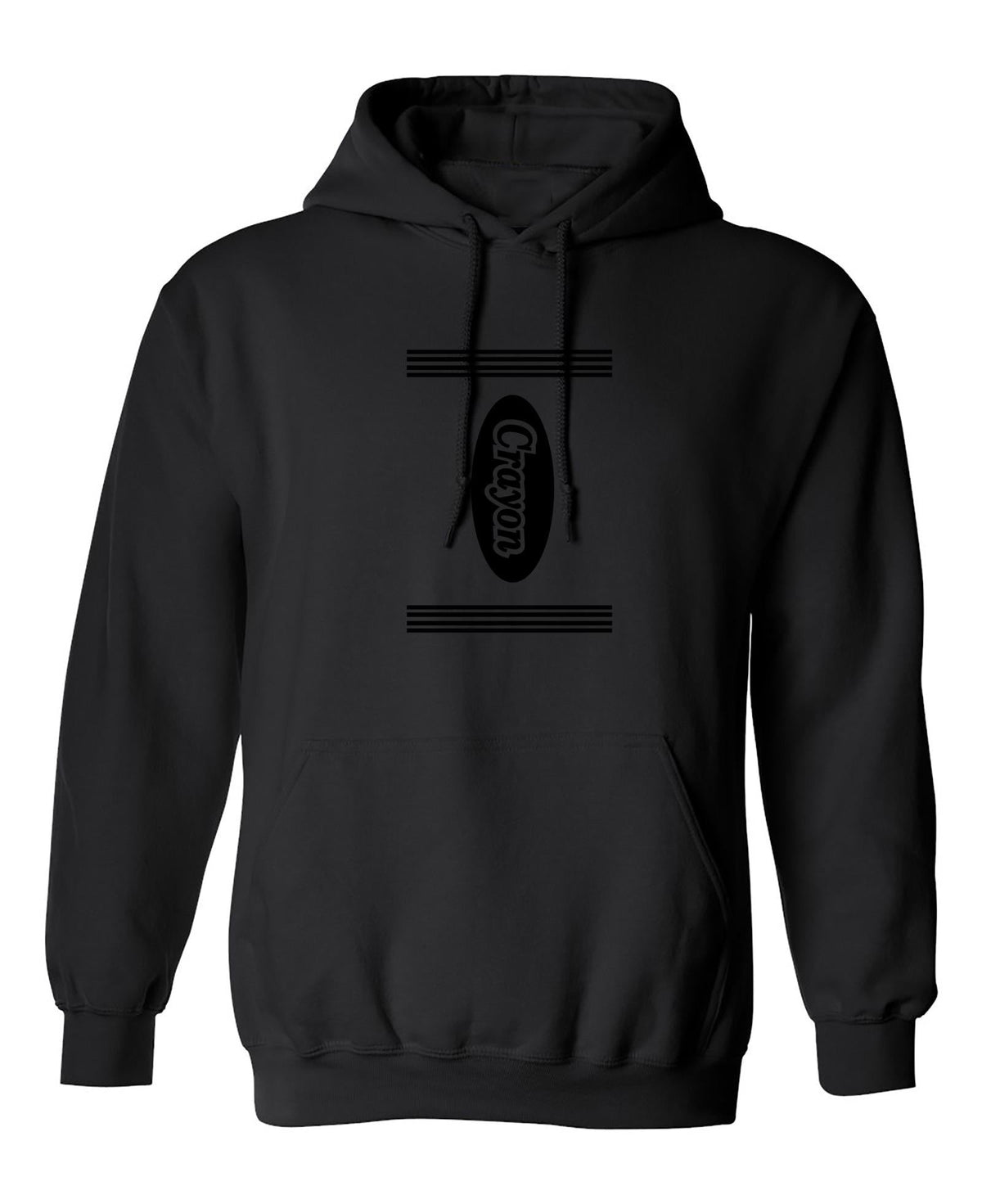 Crayon Black Hoodie T-Shirt product image 1