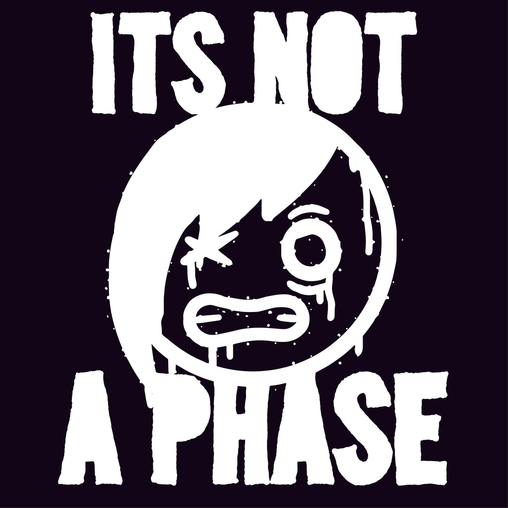 Smile Emo, Its Not a Phase Tee product image 2