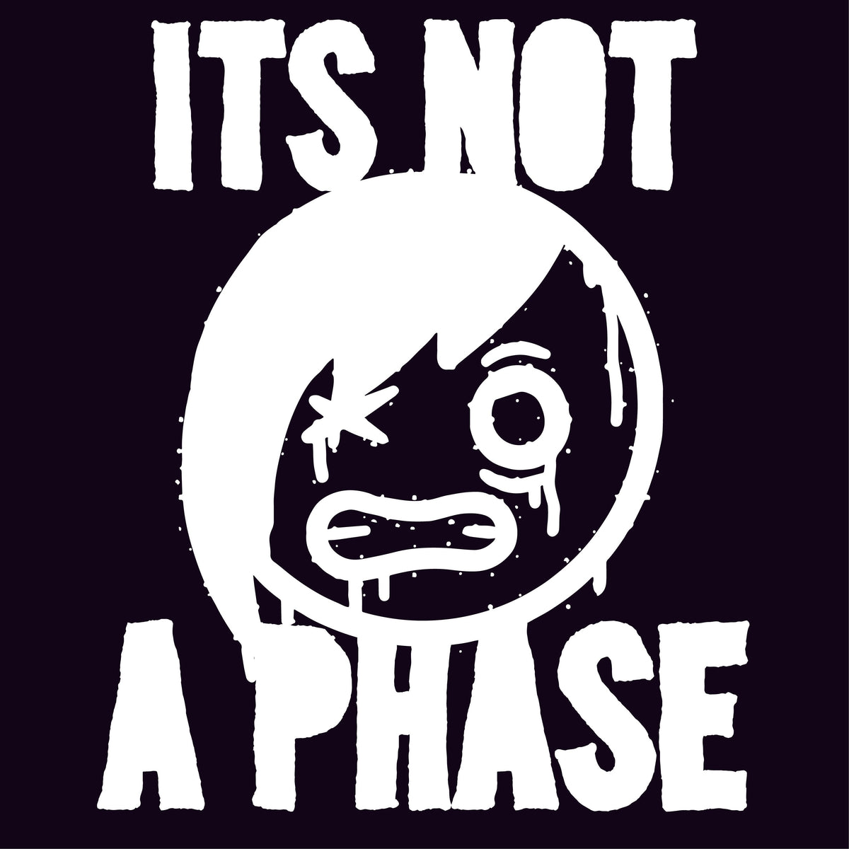 Smile Emo, Its Not a Phase Tee product image 2