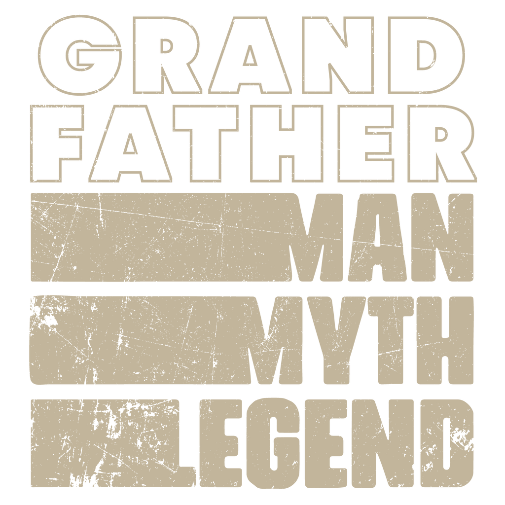 Grand Father Man, Myth, Legend Fathers Day T Shirt product image 2
