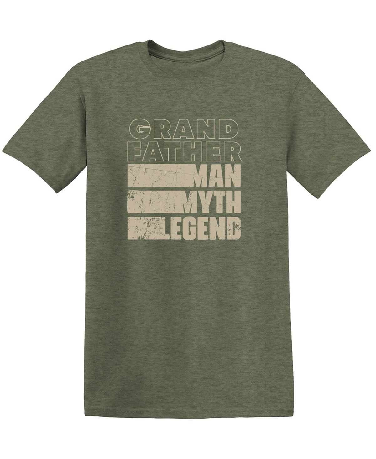 Grand Father Man, Myth, Legend Fathers Day T Shirt product image 1