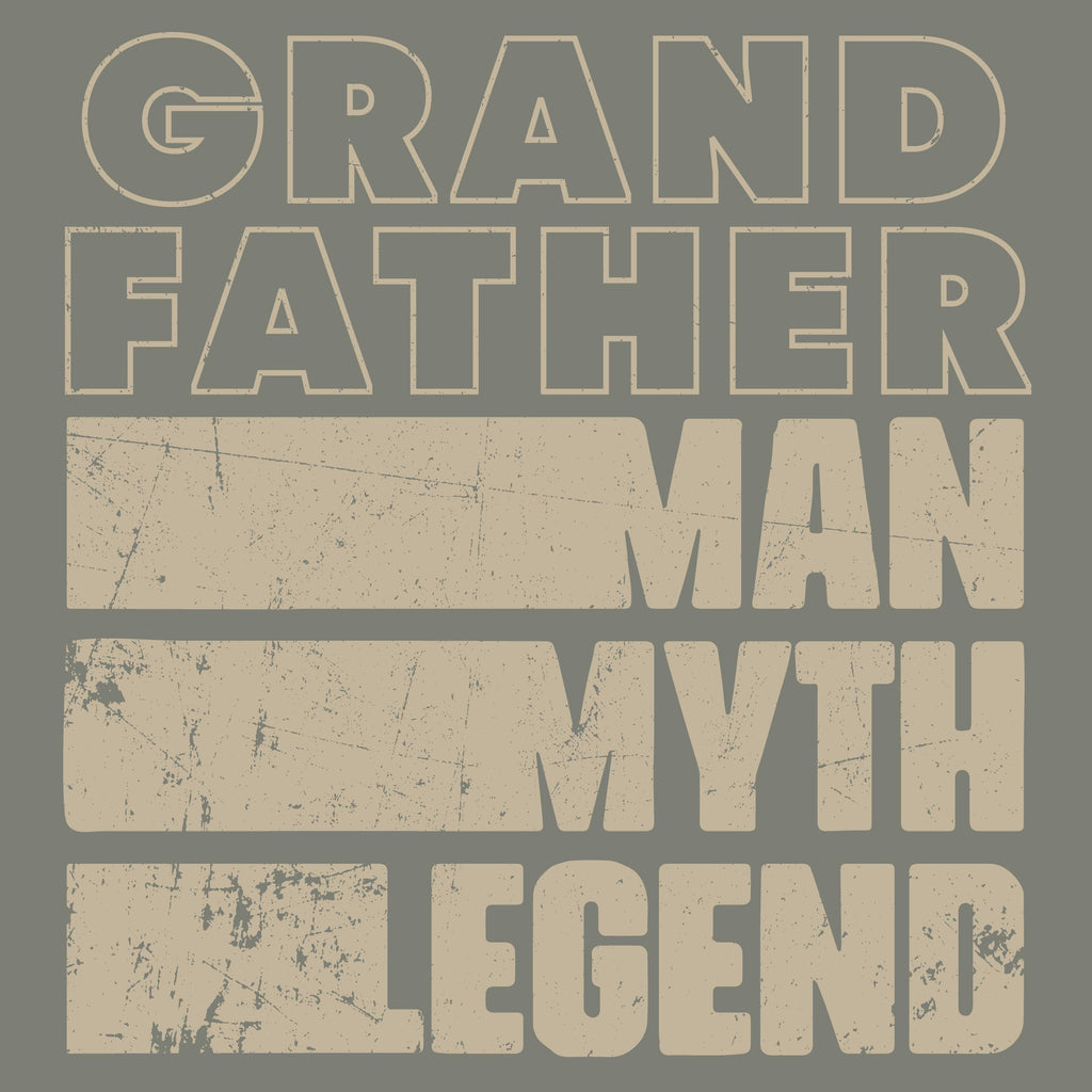 Grand Father Man, Myth, Legend Fathers Day T Shirt product image 2