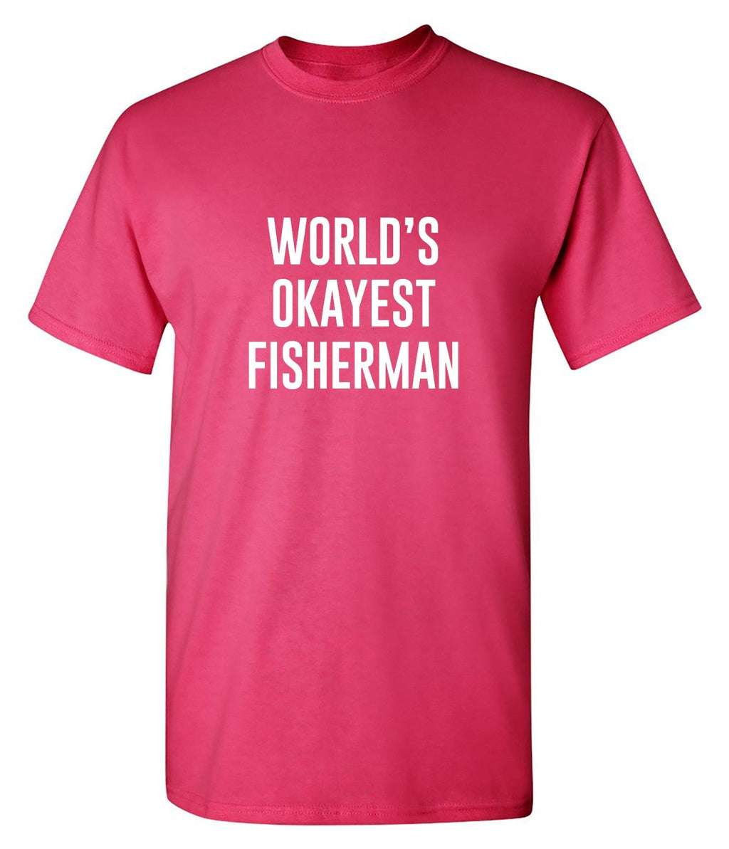 World's Okayest Fisherman T-Shirt product image 1
