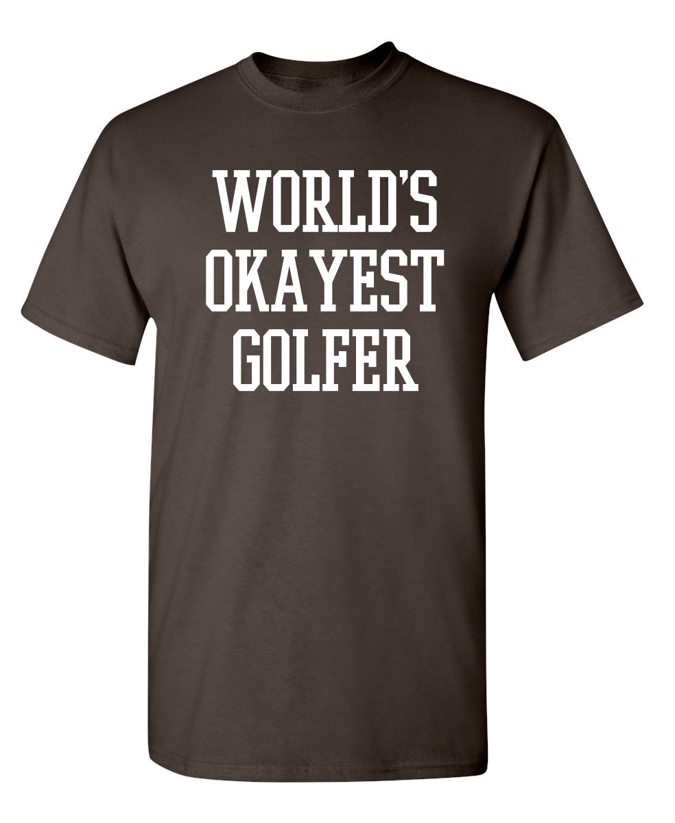 World's Okayest Golfer T-Shirt product image 2