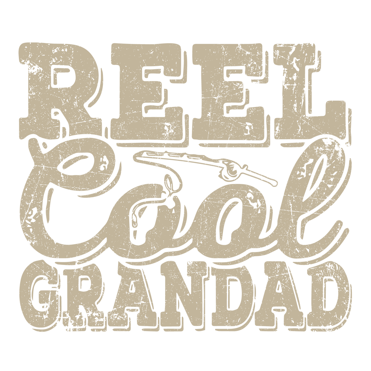 Reel Cool Grandad Fathers Day T Shirt product image 2