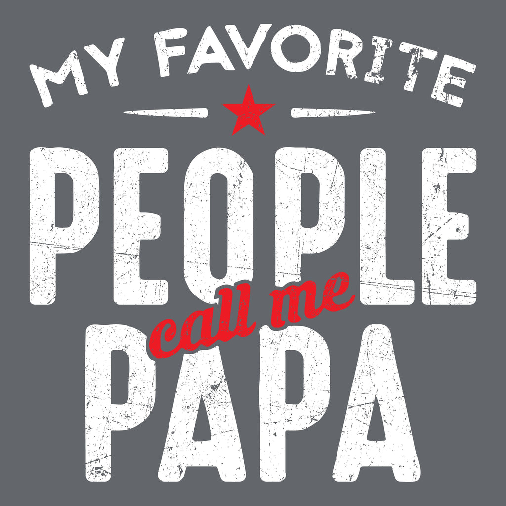 My Favorite People Call Me Papa Fathers Day Tee product image 2