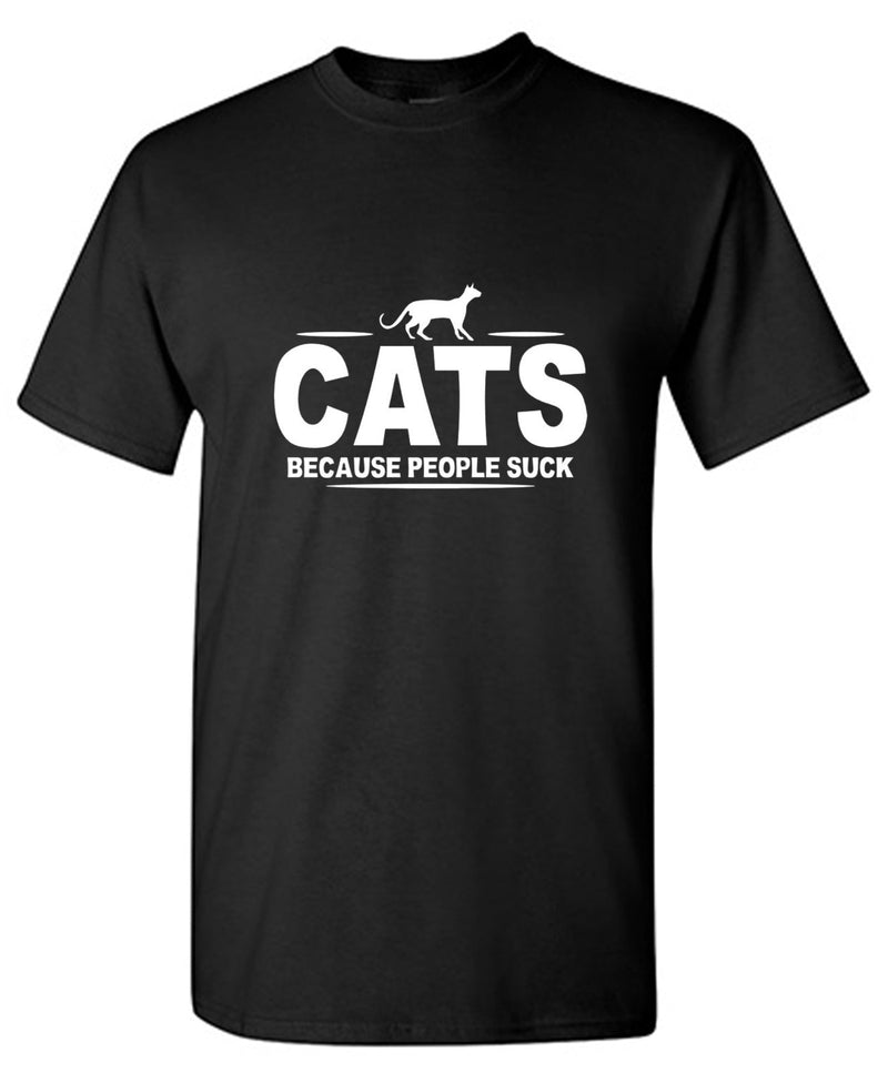 CATS - Because People Suck T-Shirt product image 1