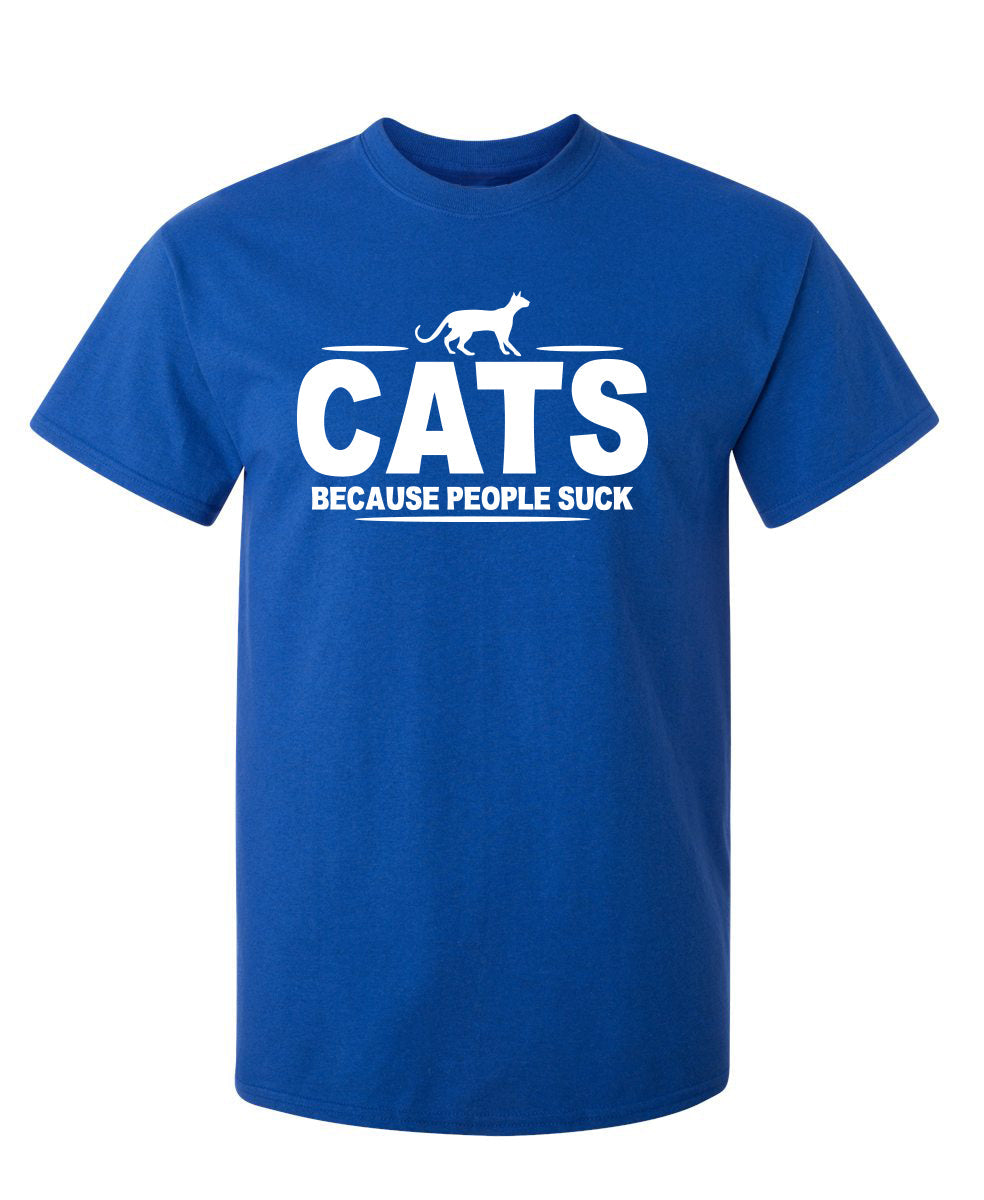 CATS - Because People Suck T-Shirt product image 1