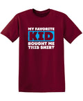 My Favorite Kid Bought Me this Shirt Fathers Day Tee product image 1