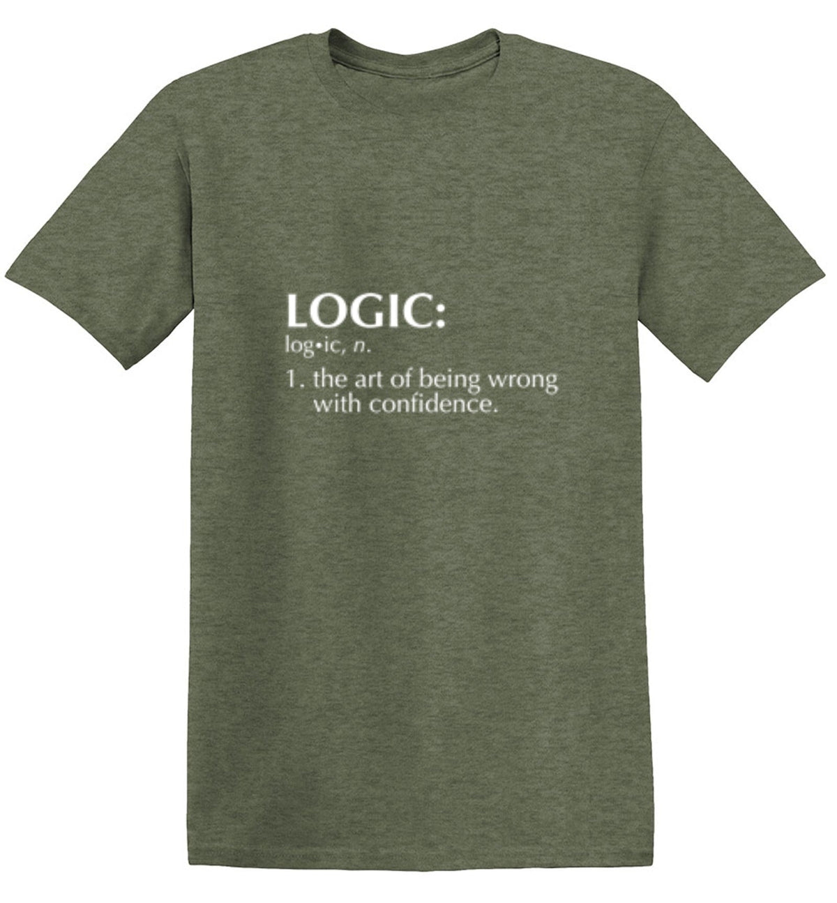 Logic: The Art Of Being Wrong With Confidence T-Shirt product image 1