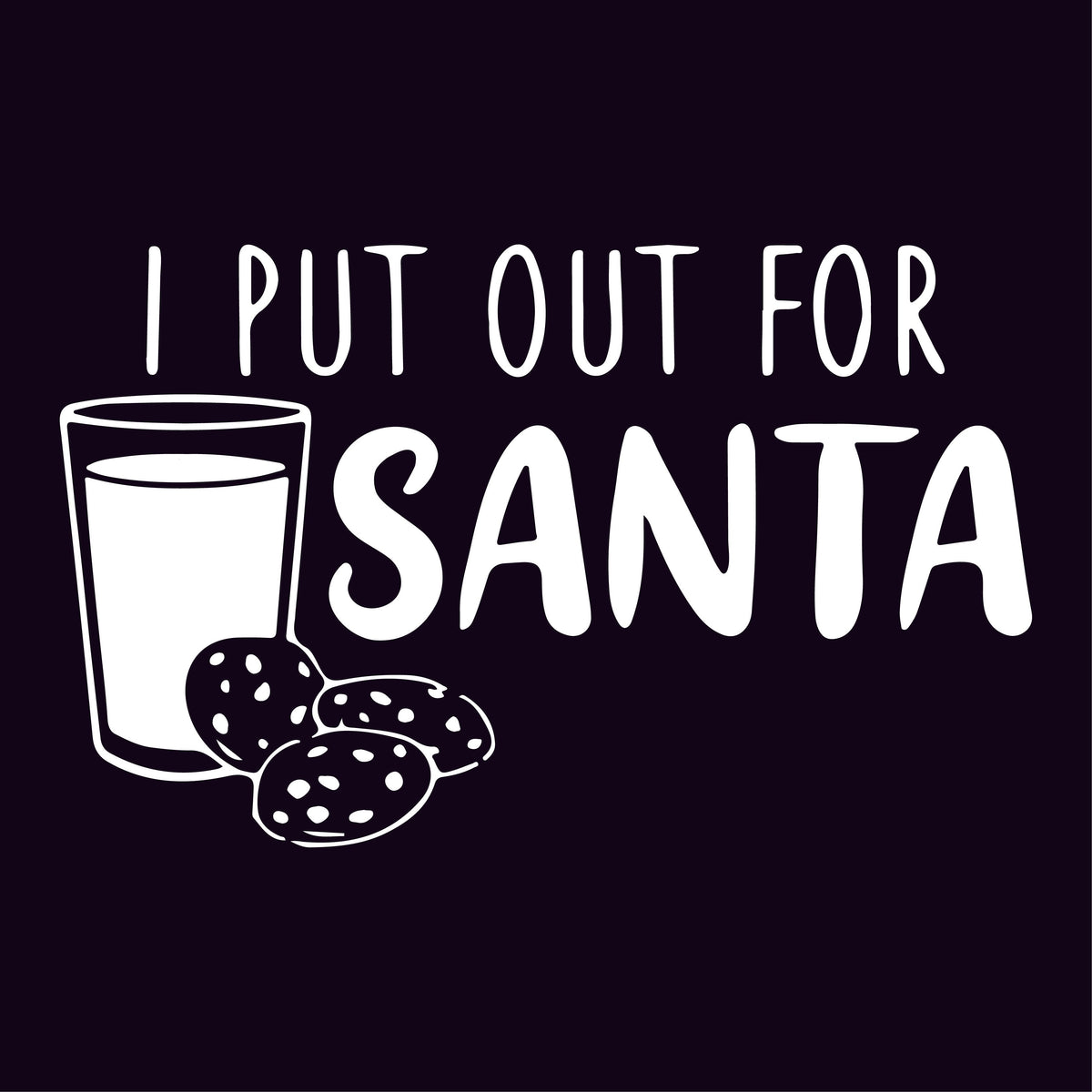 I Put Out for Santa T-Shirt product image 2