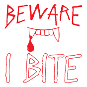 Beware I Bite T-Shirt product image 2